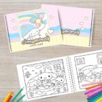 Cinnamoroll Bolinho de Canela — Livro de Colorir