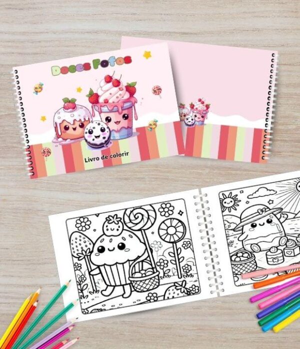 Coleção Mundos Criativos - livros de colorir