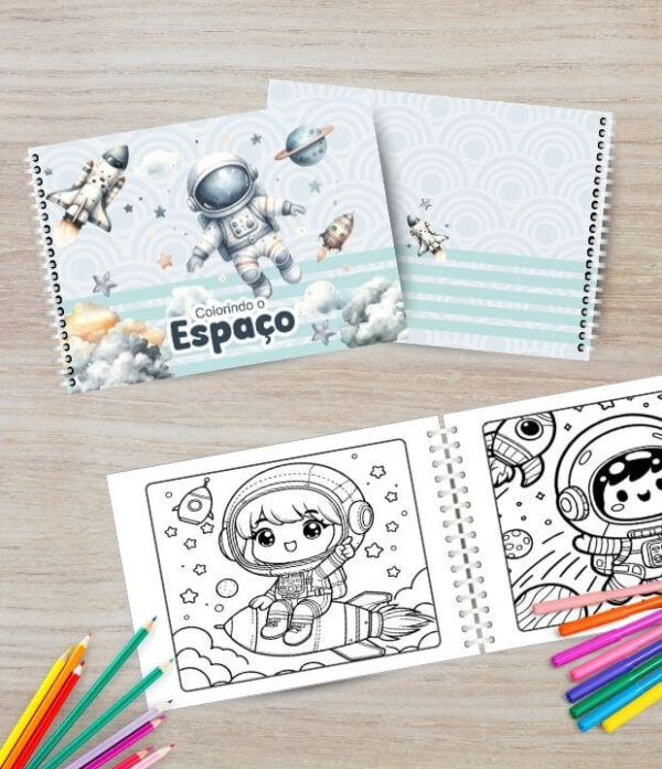 Coleção Mundos Criativos - livros de colorir