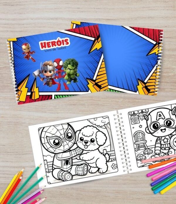 Coleção Mundos Criativos - livros de colorir